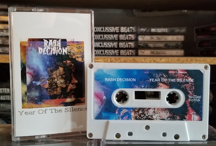 Rash Decision - Year of The Silence Cassette - White