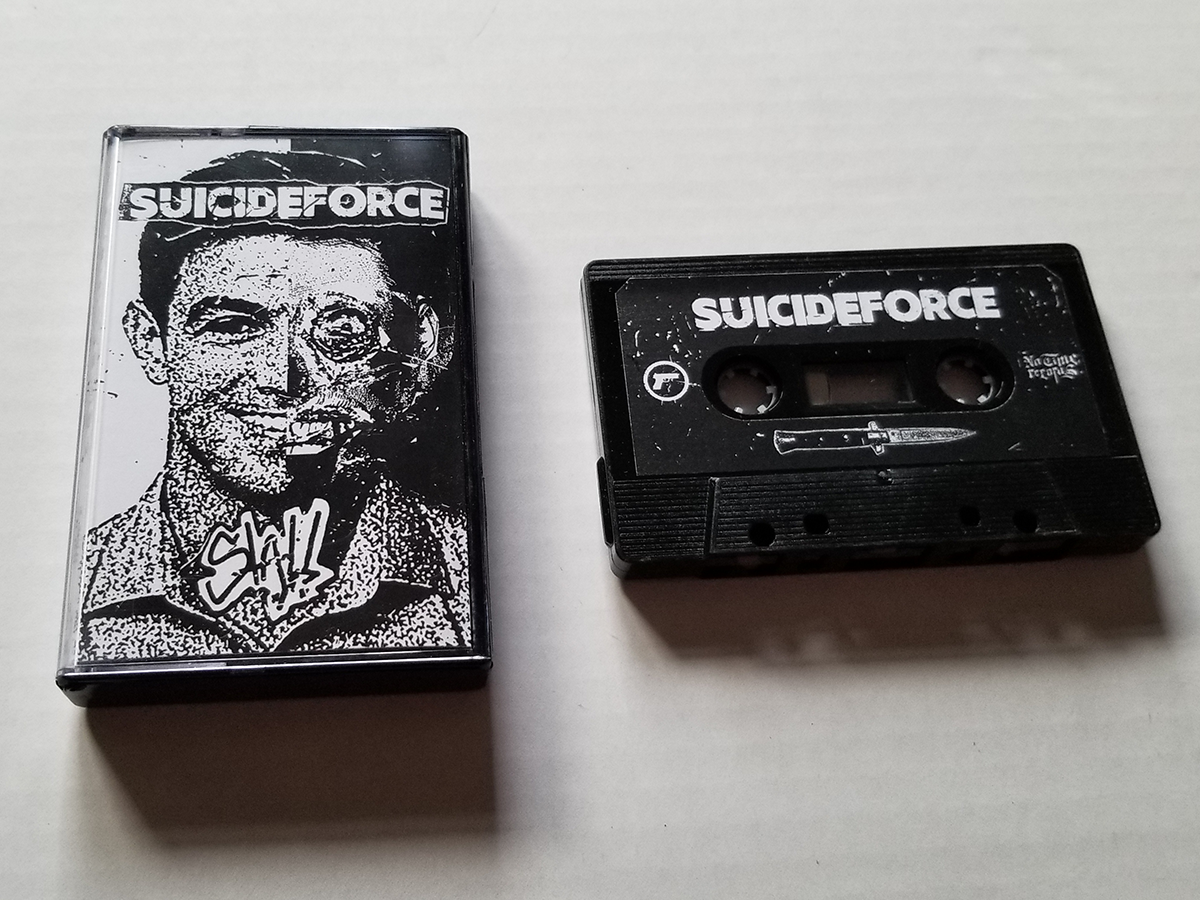 Stall / Suicideforce - Split Cassette - Black