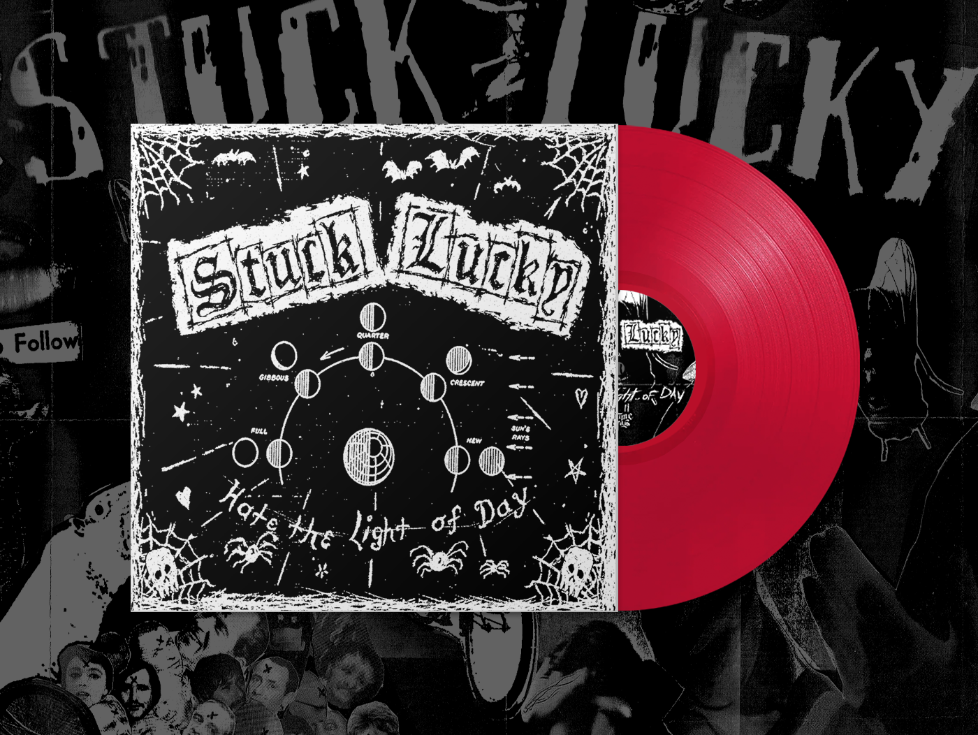 Stuck Lucky - Hate The Light of Day 12"