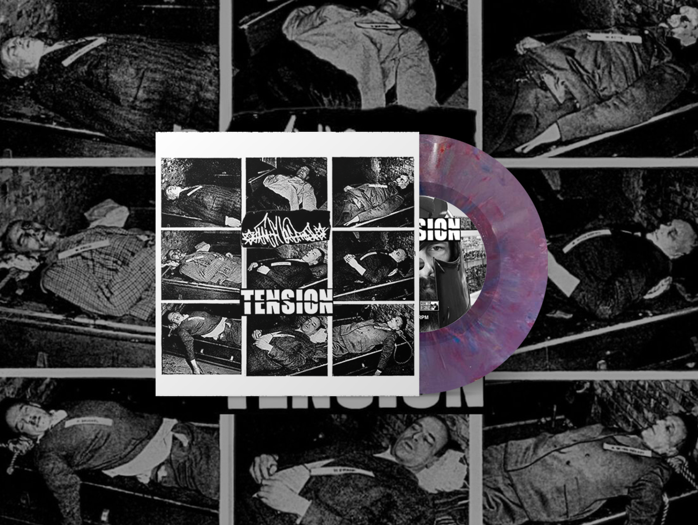 TENSION / FAMILY VACATION - Split 7" [MIX]